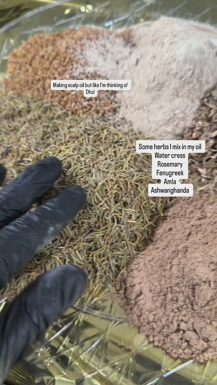 Load video: My hair grew fuller and longer within a year of using Bavani Scalp Oil to help grow hair even if follicles are dormant